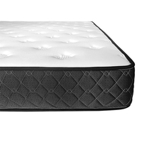 Matelas hybride à ressort ensaché moyen de taille personnalisée pour le sommeil moins cher d'usine en gros pour chambre à coucher d'hôtel