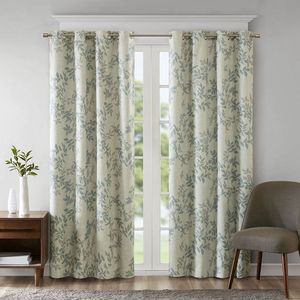 Cortina con Estampado Botánico de una Sola Pieza - Product Image 1