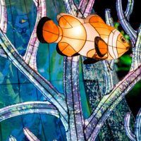 JN-Zm24 fait à la main 2025 fleurs géantes lanterne en soie Festival lanternes en soie en papier décoratif pour l'exposition d'éclairage