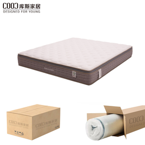 OEM ODM Comfort Hybrid <b>Memory</b> Foam Pocket Spring Mattress Certi-PUR US Certified Roll up in a <b>Box</b> Compressed Bed LZ2503-5 10-Yea - Product Image 1