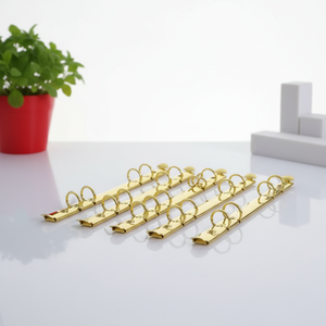 Chengrun Hardware A5 – Pince métallique à 6 trous de type O pour reliure, ouverture manuelle, pour articles en cuir, sacs, boîtes et classeurs - Product Image 3