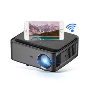 Touyinger RD828 6500LUMENS 4000:1-5000:1 high contrast support open office document wifi projector