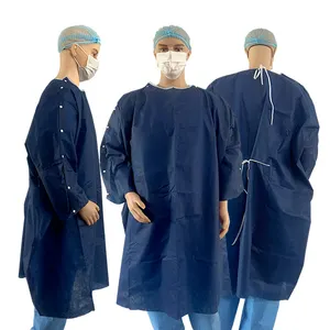PPE Hot Sale Protection Nonwoven Patient's clothes of easy to wear and take off