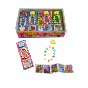 สร้อยข้อมือรูป<span class=keywords><strong>ผีเสื้อ</strong></span>ตัวการ์ตูน OEM แบบกดพร้อมไพ่โป๊กเกอร์ - Product Image 3