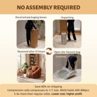Moderner Bouclé-Einzelsessel Karamellbraun Akzent-Loungesessel Apartment Schlafzimmer Leseecke Möbel