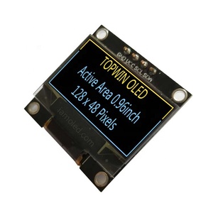 Topwin 0.96 ''0.96 inç 0.96 inç 128x64 piksel sarı ve mavi oled ekran modülü 4pin iic arayüzü TW28640960A 1306 pcb kartı - Product Image 1