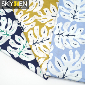 Skygen gros coton ramie chemise fleur <span class=keywords><strong>tissu</strong></span> d'impression textile avec 100% coton <span class=keywords><strong>tissu</strong></span> - Product Image 1