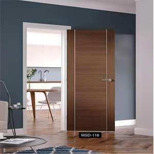 Porte intérieure en bois massif WPC PVC de haute qualité à prix avantageux, design moderne, pré-montée - Product Image 3