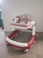 Marche-bébé en plastique pour enfants de 1 à 3 ans, garçons et filles, chariot d'équilibre trois-en-un avec capacité de charge de 10 kg