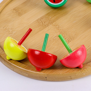 Toupie en bois Autonomie aux couleurs vives pour enfants de 2 à 6 ans - Product Image 4