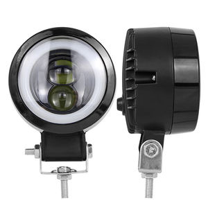 Phare Pièces Motos Lumière Led 20W Travail Lumière Carré Rond Rouge Jaune <span class=keywords><strong>Bleu</strong></span> Ouverture Auto Led Phare Pour Moto - Product Image 2