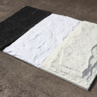 Longue date nouvelle arrivée pilier panneau pierre colonne enveloppes décoratif artificiel 3d pu faux pu roche placage pierre panneaux muraux