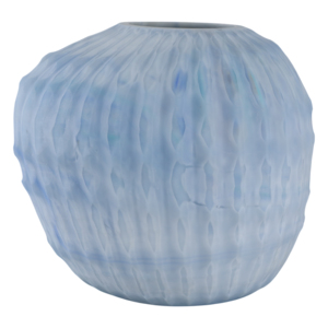 Vaso in vetro decorativo moderno intagliato, elegante vaso per fiori per soggiorno, camera da letto, ufficio, tavolo - Product Image 1