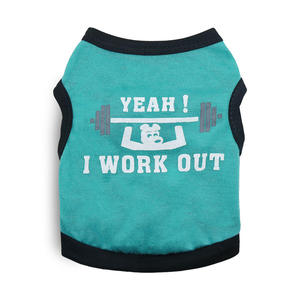 Küçük Köpekler İçin Sıcak Fırsat Köpek Kıyafetleri Yelek Pamuklu Sweatshirt Spor Tasarım Yaz 2026 - Product Image 4