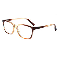 Lunettes de lecture anti-lumière bleue œil de chat carrées, dégradées, effet écaille, en polycarbonate, pour presbytes, unisexe, pour hommes et femmes, monture tendance