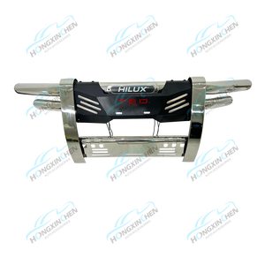 กระจังหน้ารถยนต์กันชนรถแบบปรับแต่งได้รุ่นคัลเลอร์บาแกร์ดสำหรับ Hilux <span class=keywords><strong>Revo</strong></span> Pajero NAVARA NP300 FJ Cruiser COLORADO - Product Image 1