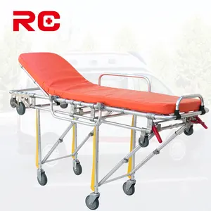 Di emergenza Adjuutable di Alluminio Ambulanza Ambulanza Barella Con Rotelle