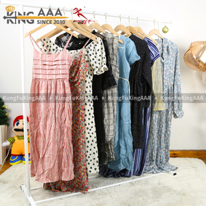 KungFu KingAAA 中国二手女式夏季丝绸连衣裙 90% 无污渍 大量批发 - Product Image 6