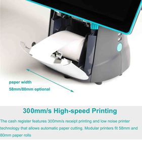 เครื่องพีโอเอสเครื่องลงทะเบียนเงินสดแบบออลอินวันพร้อมเครื่องสแกน - Product Image 3