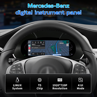 Pantalla Digital para el Tablero W205 S205 X253, Instrumento de Velocidad, Apple CarPlay Inalámbrico para Mercedes-Benz