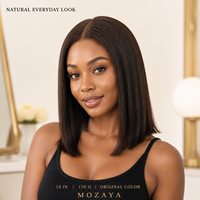 Perruque Bob en Cheveux Humains Vierges Vietnamiens Ultra-Lisses, Sans Colle, avec Fermeture en Dentelle 2x6, Couleur Naturelle, Vente en Gros