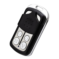 Télécommande automatique pour porte de garage 433 MHz, code clonable universel, 4 boutons