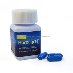 Marque privée Formule personnalisée Ginseng et Maca Bleu Capsules à base de plantes Long Time Capsules - Product Image 2