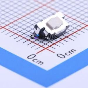 K2-1826FM-F4SW-09 Tactile Switch SMD Switch Single Pole Single Throw Rectangle Button 2.5N Horizontal Mount - Product Image 1