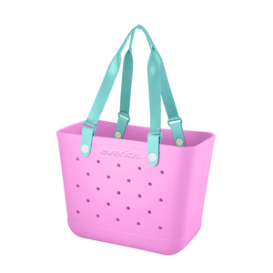 Bolsa de Playa Impermeable para Mujer, Bolso de Mano Lavable de Goma para Deportes, Piscina, Viajes y <span class=keywords><strong>Mercado</strong></span> - Product Image 4