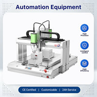 Machine de distribution intelligente à double station Y et double vision, distributeur automatique d'adhésif personnalisable pour l'électronique