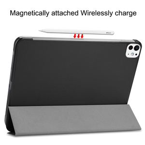 Étui en cuir artificiel pour <span class=keywords><strong>iPad</strong></span> <span class=keywords><strong>Air</strong></span> 11 pouces 2025, coque rigide en PC pour <span class=keywords><strong>iPad</strong></span> Pro 11 2024 TB023 - Product Image 4