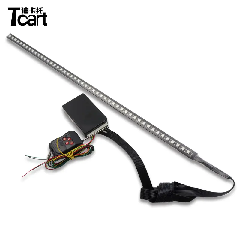 Light Point 147 Modell Wasserdicht 56CM 48LED 5050 Hoch leistungs fernbedienung bunte LED Knight Rider Lights mit drahtloser Fernbedienung