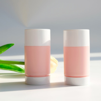 Récipient de bâton de déodorant en plastique écologique vide de couleur personnalisée
