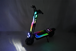 <b>Dropshipping</b> 12 Inch Dual Motor Adult Electric Scooter 60v 40Ah Lithium Battery 80-120km Long Range Scooter with RGB Light - Product Image 6
