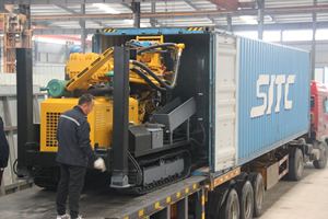 건설 디젤 동력 물 우물 드릴링 장비 시추공 드릴링 장비 공기 동력 깊이 200m 지질 탐사를 위해 아닙니다 - Product Image 4