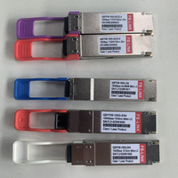 QSFP28 100G ZR4 80KM 1310nm Module Optique LC Duplex Équipement Fibre Optique Compatible avec Cisco Mikrotik Mellanox Haute Qualité