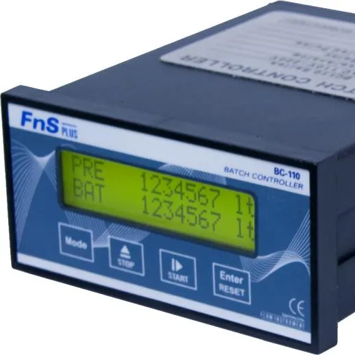 batch controller BC-110C series flow meter totalizer