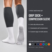 Chaussettes de football avec protection rembourrée pour la voie plantaire, économiques, pour les entraînements et les sports d'équipe