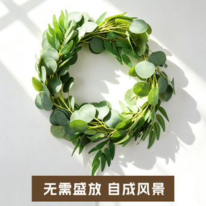 Guirnaldas de laurel de eucalipto, follaje artificial para decoración de bodas, hogar y fiestas. - Product Image 4