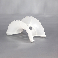 Anneau de selle PP Super pour remplissage de colonnes, moulage par injection plastique, anneau de selle Intalox en PVDF pour la séparation gaz-liquide
