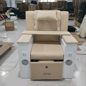 Chaise de salon de manucure multifonctionnelle avec couleur et logo personnalisés, extensions de cils, pédicure, spa avec <span class=keywords><strong>pompe</strong></span> de drainage à ondes de massage - Product Image 3