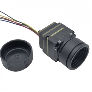 Module de caméra d'imagerie thermique 256*192 Carte mère de caméra à capteur thermique avec sortie CVBS/USB/RJ45 et objectif 9mm en option - Product Image 3