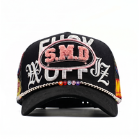 Spedizione Gratuita Cappello da Baseball Nero Unisex per Adulti con Visiera Curva a 5 Pannelli Thirty One Hats LA Gorra DMG Hats The Magician 31 Hats