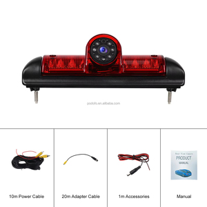 Caméra de recul étanche Podofo pour FIAT Ducato / Peugeot Boxer / Citroën Jumper 2006-2017, vision nocturne, intégrée au feu stop - Product Image 6