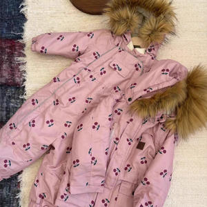 Tuta da sci impermeabile per bambini nuovo abbigliamento Casual antivento da sci per ragazzi e ragazze con motivo stampato - Product Image 2