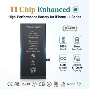 Batería de Repuesto para Teléfono Móvil de Alta Capacidad, Precio de Fábrica, OEM, para <span class=keywords><strong>iPhone</strong></span> <span class=keywords><strong>Xs</strong></span> 11 12 13 14 15 Pro Max - Product Image 1