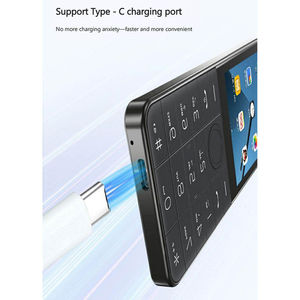 DOOV R77C Téléphone à clavier Android 13 de 2,8 pouces CDMA 4G Double SIM WiFi GPS Lampe torche Applications préinstallées Design Barre - Product Image 4