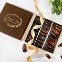 Boîtes à cadeaux d'emballage de chocolat en papier pliable avec séparateur boîtes à chocolat de mariage vides personnalisées en carton
