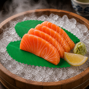 Hoja de Arce Japonesa de Plástico Momiji, Adorno para <span class=keywords><strong>Sushi</strong></span>, Decoración Verde de Cinco Puntas, Plato para Bento y Sashimi, Decoración de Temporada - Product Image 2
