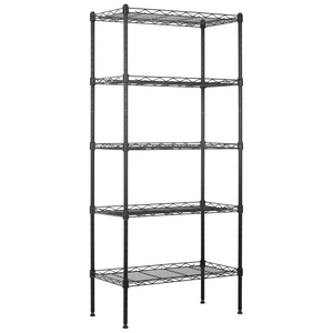 Estantería de almacenamiento de 5 niveles para el hogar, cocina, oficina, organizador, Soporte de alambre resistente de Metal, estantes de almacenamiento de utilidad ajustables - Product Image 2